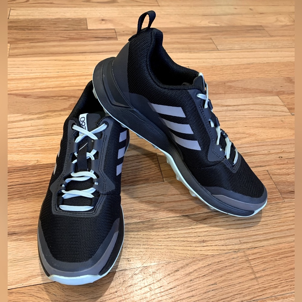 Women’s Adidas Terrex Sneaker Shoe (Size 7) Color Black Workout Training Grunge